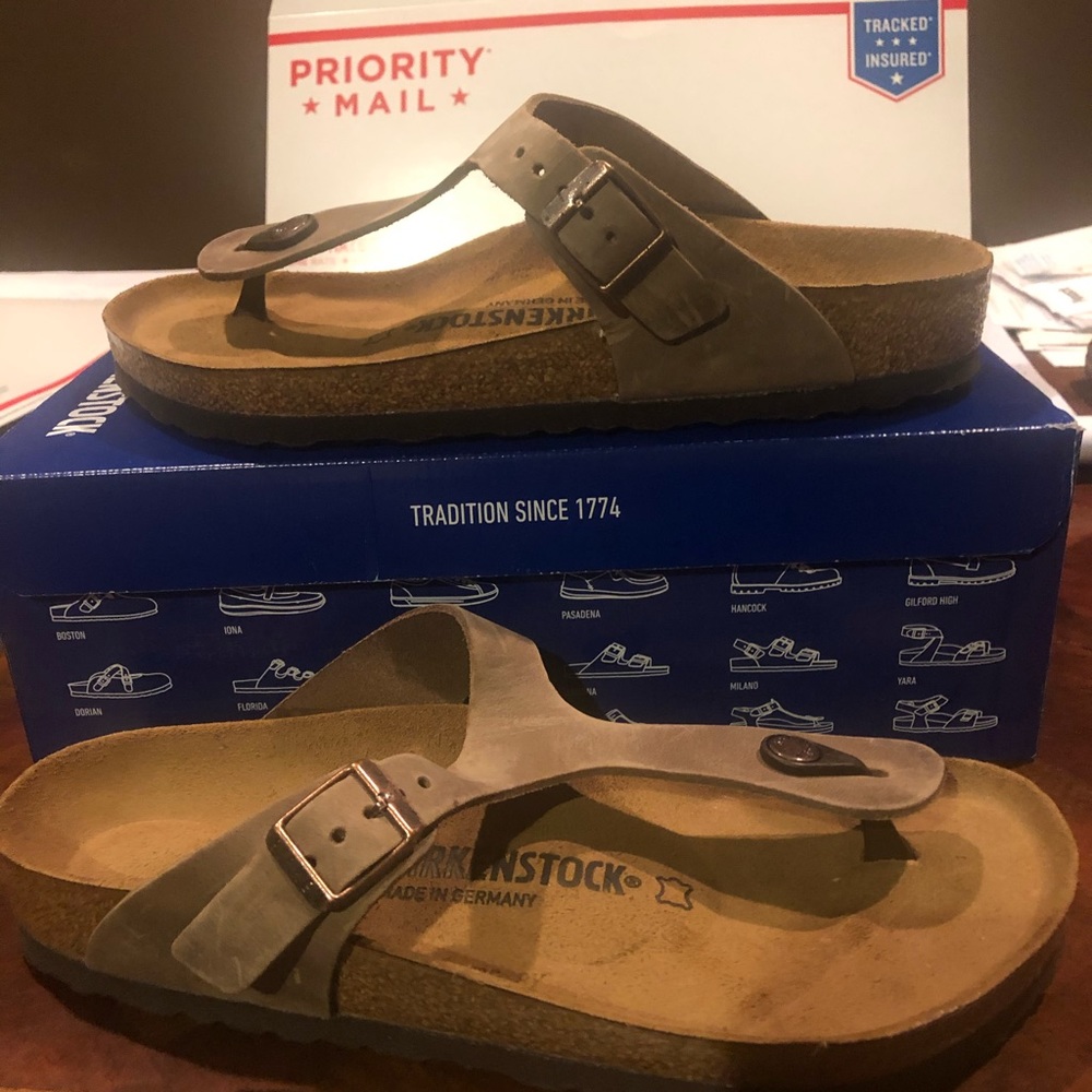 Birkenstock Gizeh Tobacco Brown asst ge